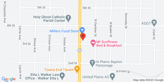 304 N Main St, Sharon Springs, Kansas, KS, 67758-9998 Map