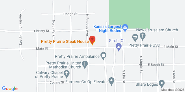 114 W Main St, Pretty Prairie, Kansas, KS, 67570-9998 Map