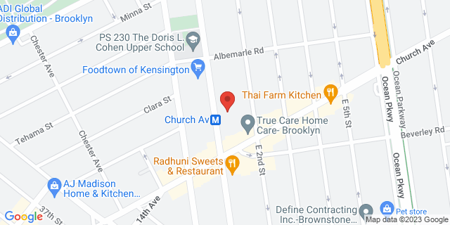 419 Mcdonald Ave, Brooklyn, New York, NY, 11218-9997 Map