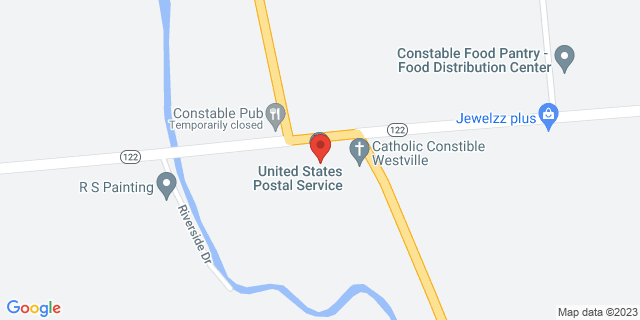 1138 State Route 122, Constable, New York, NY, 12926-9998 Map