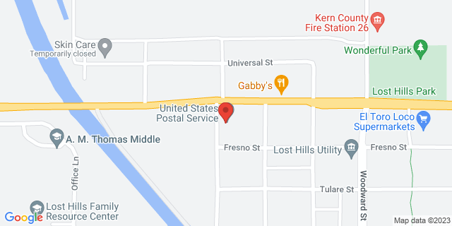 21155 Highway 46, Lost Hills, California, CA, 93249-9998 Map