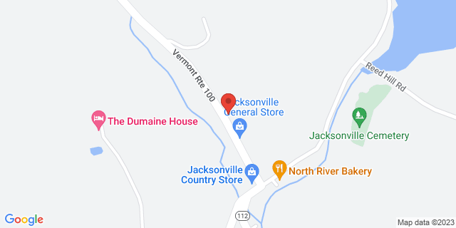 2939 Vt Route 100, Jacksonville, Vermont, VT, 05342-9998 Map