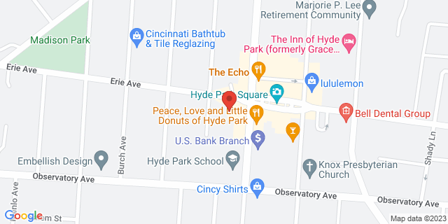 2639 Erie Ave, Cincinnati, Ohio, OH, 45208-9998 Map