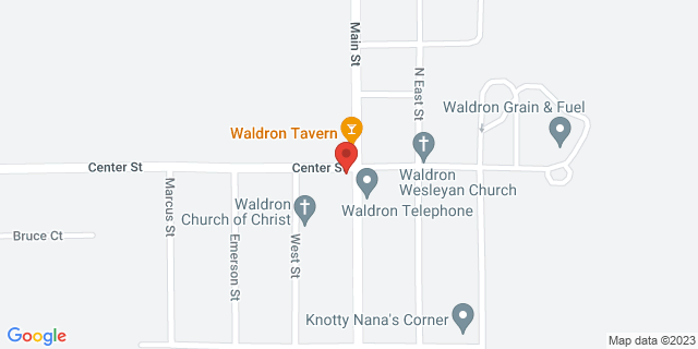 100 S Main St, Waldron, Michigan, MI, 49288-9998 Map