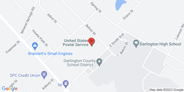 115 E Smith Ave, Darlington, South Carolina, SC, 29532-9998 Map