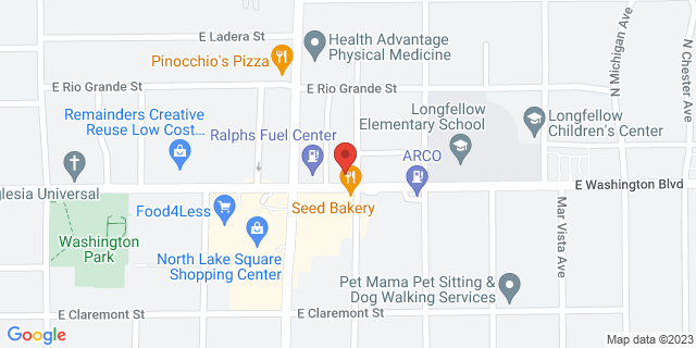 1355 N Mentor Ave, Pasadena, California, CA, 91104-9998 Map