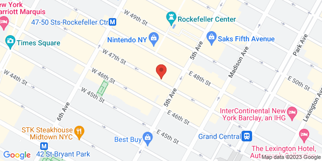 580 5Th Ave Ste 407, New York, New York, NY, 10036-9994 Map