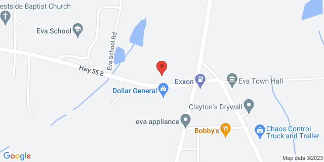 4456 Highway 55 E, Eva, Alabama, AL, 35621-7900 Map