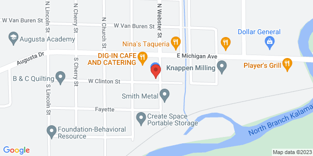 112 S Webster St, Augusta, Michigan, MI, 49012-9776 Map