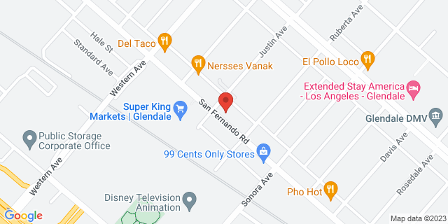 6444 San Fernando Rd, Glendale, California, CA, 91201-5079 Map