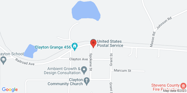 4486 Railroad Ave, Clayton, Washington, WA, 99110-9998 Map