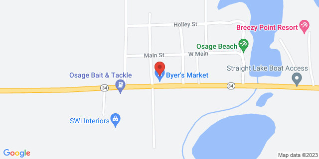 54586 State Highway 34, Osage, Minnesota, MN, 56570-9998 Map