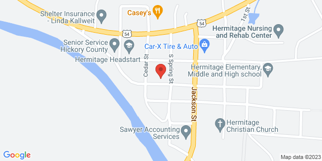 18704 Spring St, Hermitage, Missouri, MO, 65668-9998 Map