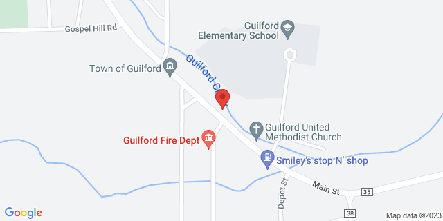 1261 County Road 35, Guilford, New York, NY, 13780-9998 Map