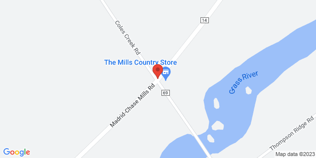 5275 County Route 14, Chase Mills, New York, NY, 13621-9998 Map