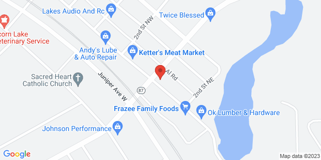 103 E Main Ave, Frazee, Minnesota, MN, 56544-9998 Map