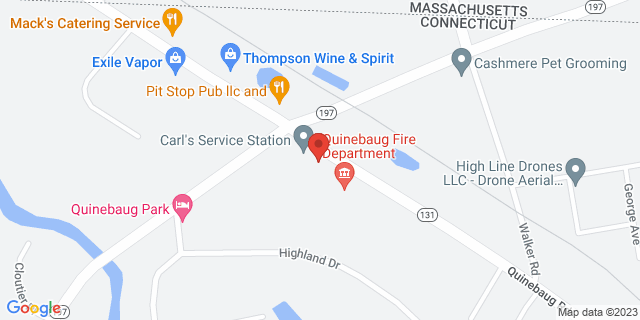 734 Quinebaug Rd, Quinebaug, Connecticut, CT, 06262-9998 Map