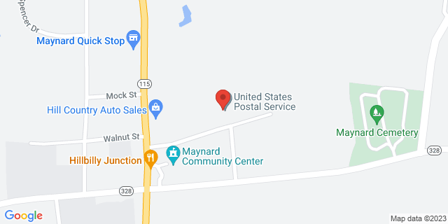 132 Old Military Rd, Maynard, Arkansas, AR, 72444-9998 Map