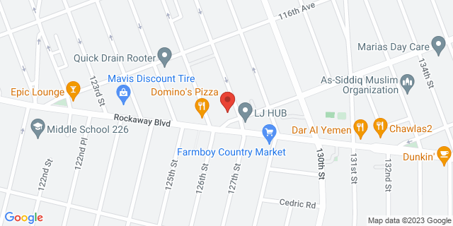 12615 Foch Blvd, South Ozone Park, New York, NY, 11420-9997 Map