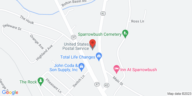 505 State Route 42, Sparrow Bush, New York, NY, 12780-9998 Map