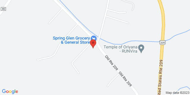 1395 Old Route 209, Spring Glen, New York, NY, 12483-9800 Map