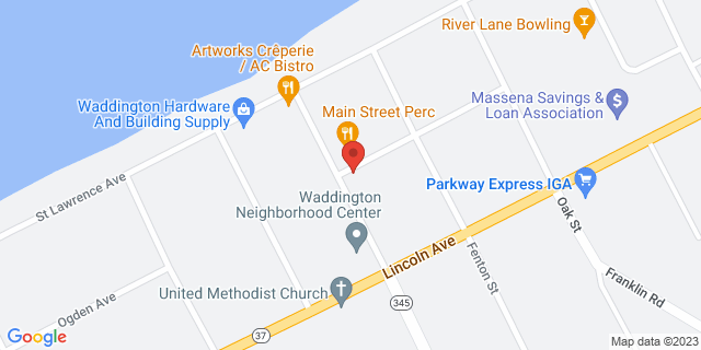 23 Main St, Waddington, New York, NY, 13694-9998 Map