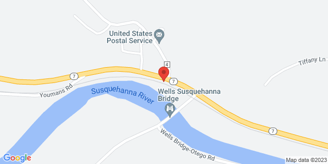 116 County Highway 4, Wells Bridge, New York, NY, 13859-9998 Map