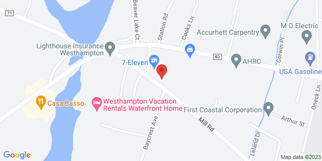 408 Mill Rd, Westhampton, New York, NY, 11977-1209 Map