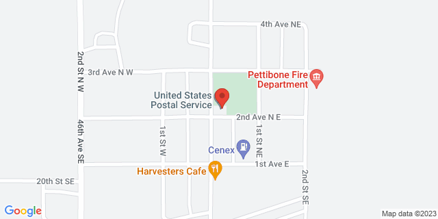 107 N Main St, Pettibone, North Dakota, ND, 58475-9998 Map