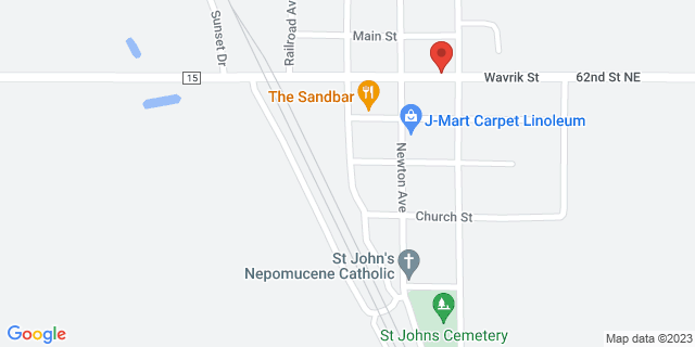 68 Lovick Ave, Pisek, North Dakota, ND, 58273-9998 Map