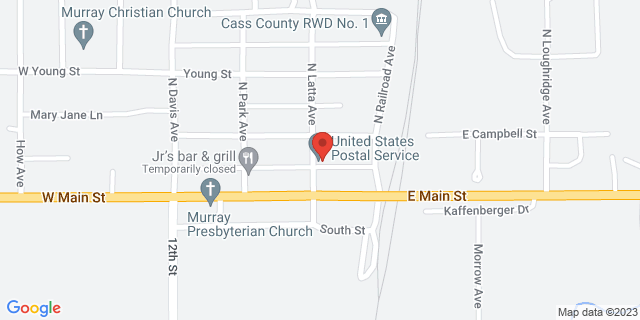 105 N Latta Ave, Murray, Nebraska, NE, 68409-8511 Map