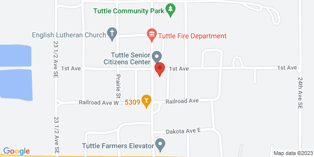 208 N Main St, Tuttle, North Dakota, ND, 58488-9998 Map