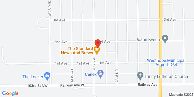 180 Main St, Westhope, North Dakota, ND, 58793-9998 Map