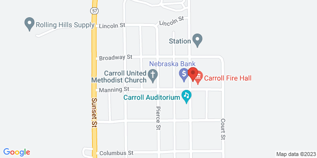 520 Main St, Carroll, Nebraska, NE, 68723-9800 Map