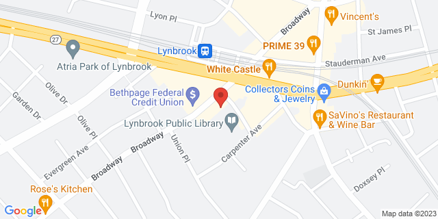 100 Broadway, Lynbrook, New York, NY, 11563-3279 Map