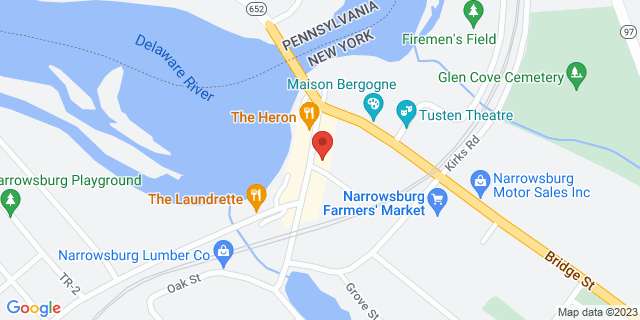 75 Main St, Narrowsburg, New York, NY, 12764-9998 Map