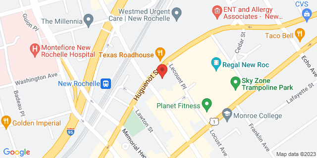 255 North Ave, New Rochelle, New York, NY, 10801-6457 Map