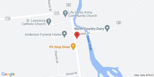 1971 State Highway 11C, North Lawrence, New York, NY, 12967-9998 Map