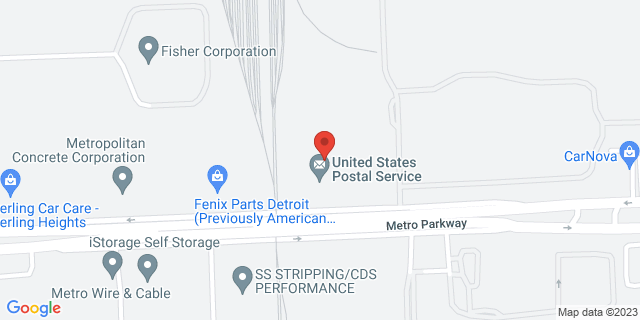 7007 Metropolitan Pkwy, Sterling Heights, Michigan, MI, 48311-9998 Map