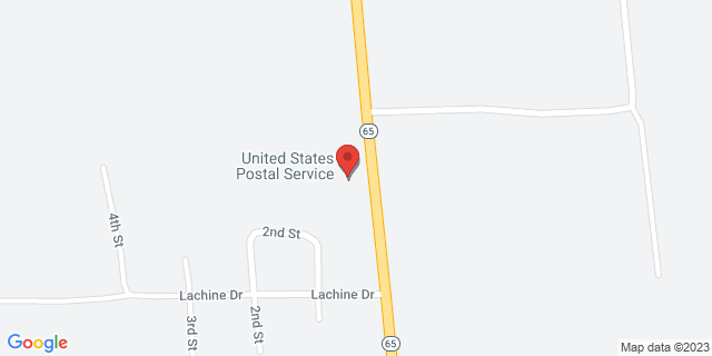 2292 M 65 N, Lachine, Michigan, MI, 49753-9606 Map