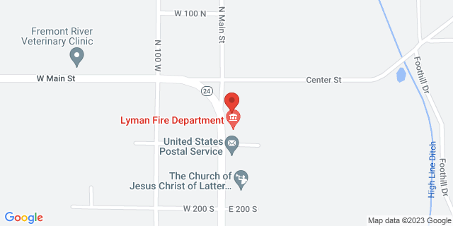 115 S Main St, Lyman, Utah, UT, 84749-8001 Map