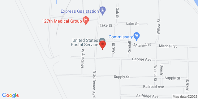 44580 N Jefferson Ave, Selfridge Angb, Michigan, MI, 48045-9998 Map