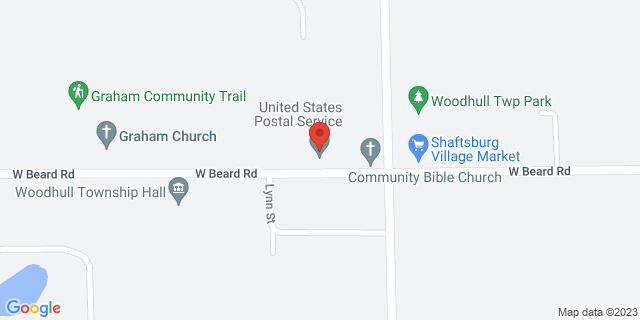 7090 W Beard Rd, Shaftsburg, Michigan, MI, 48882-9800 Map