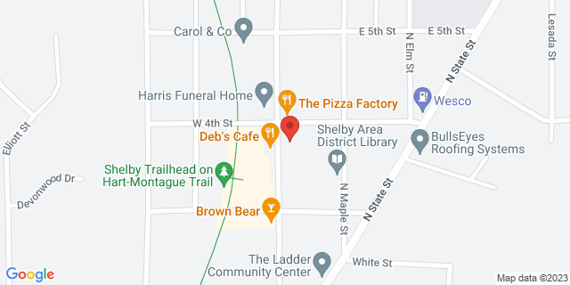 210 N Michigan Ave, Shelby, Michigan, MI, 49455-9998 Map