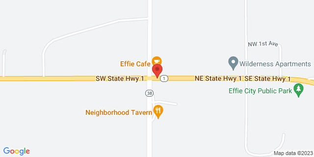 98 Ne State Highway 1, Effie, Minnesota, MN, 56639-6035 Map