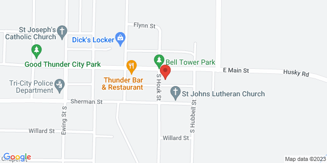 111 S Houk St, Good Thunder, Minnesota, MN, 56037-4016 Map