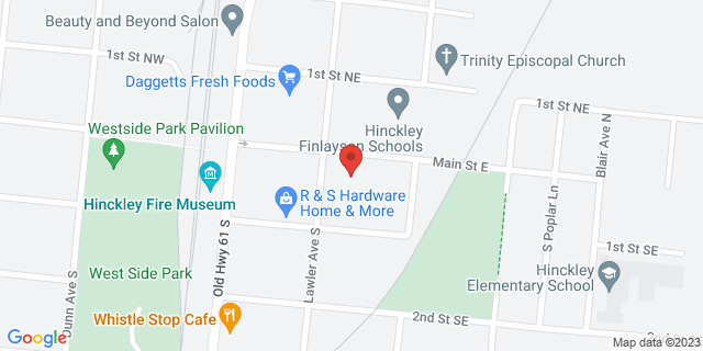 204 Main St E, Hinckley, Minnesota, MN, 55037-9368 Map