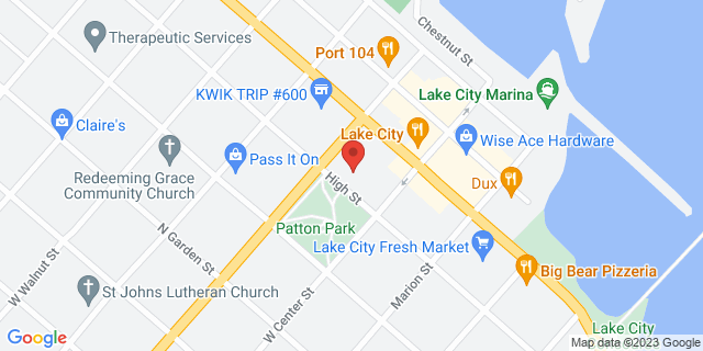 111 S High St, Lake City, Minnesota, MN, 55041-1637 Map