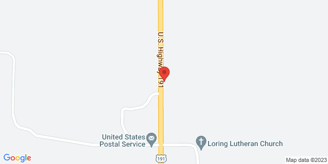 93 Main St, Loring, Montana, MT, 59537-9998 Map