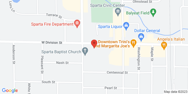 34 E Division St, Sparta, Michigan, MI, 49345-9998 Map